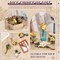 24-Pieces Mini Boho Dried Flower Bouquet for Wedding & DIY Decor